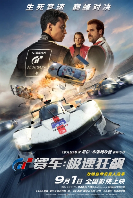 [夸克网盘]电影   动作 / 冒险 / 运动《GT赛车：极速狂飙》美国  (2023)