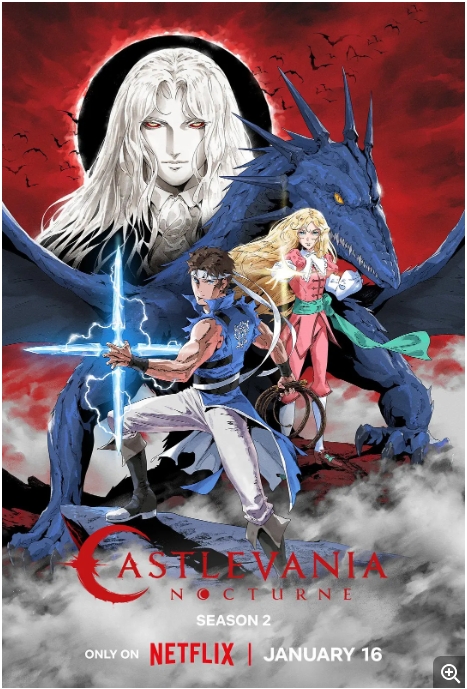 【夸克网盘】【美剧】动漫《恶魔城：夜曲》第二季2025 惊悚/恐怖 附第一季 豆瓣8.0